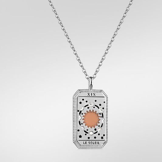 Le Soleil Silver Necklace