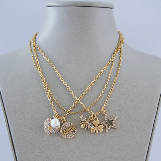 Charms Vintage Necklace