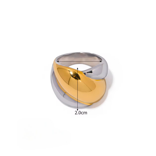 Two tone ring