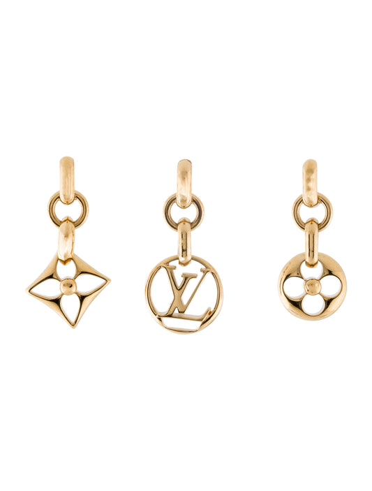 LV Trio Earring