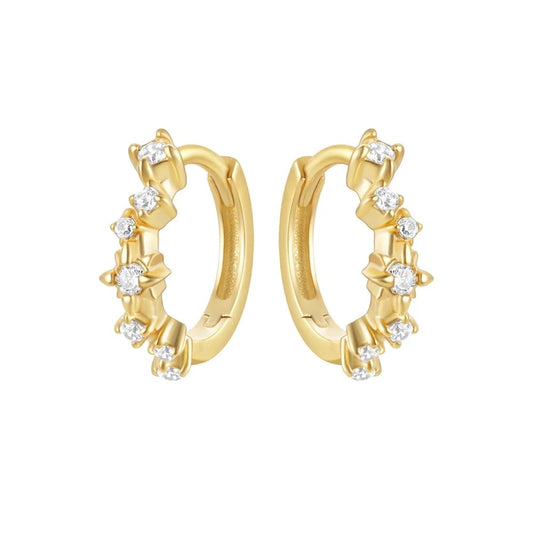 Moon star Earring