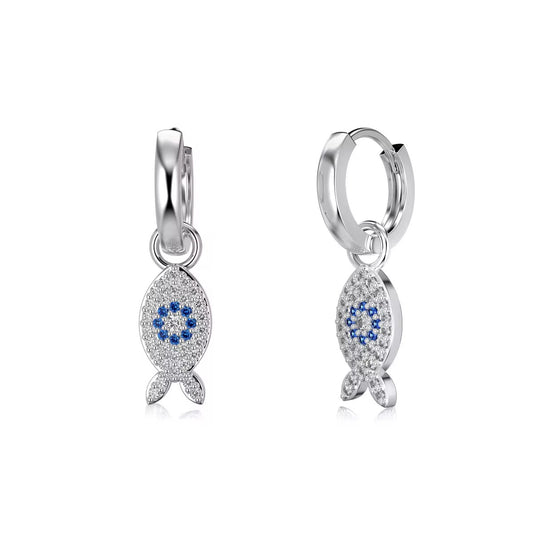 Fish shape earring