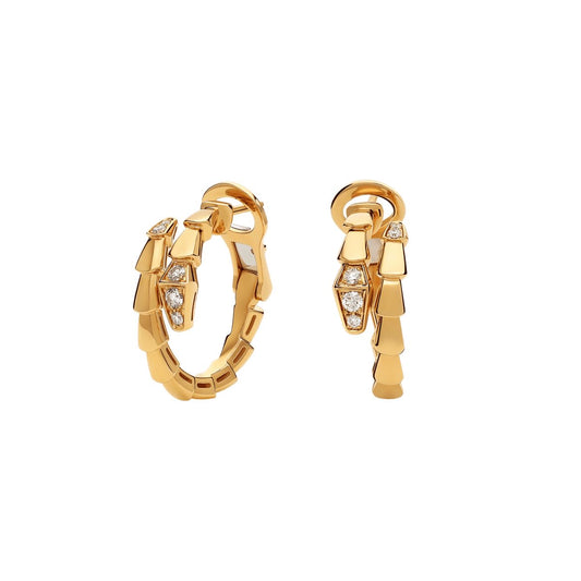Bvl gold earring