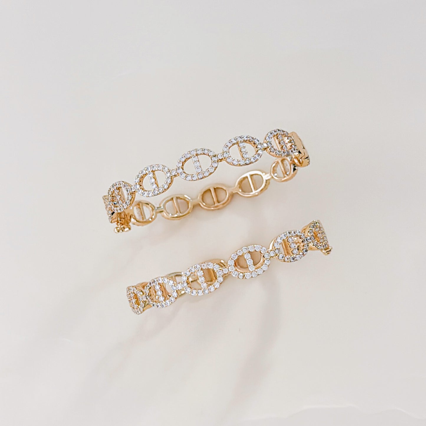 Rose gold bracelet
