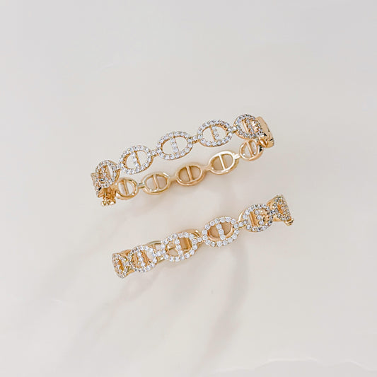 Rose gold bracelet