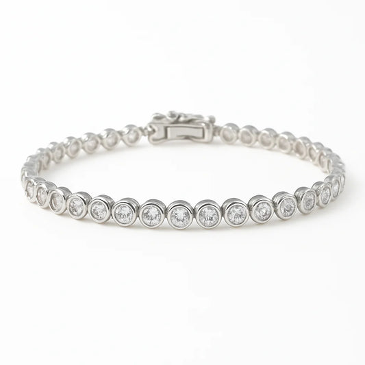 Tennis Silver Bracelet