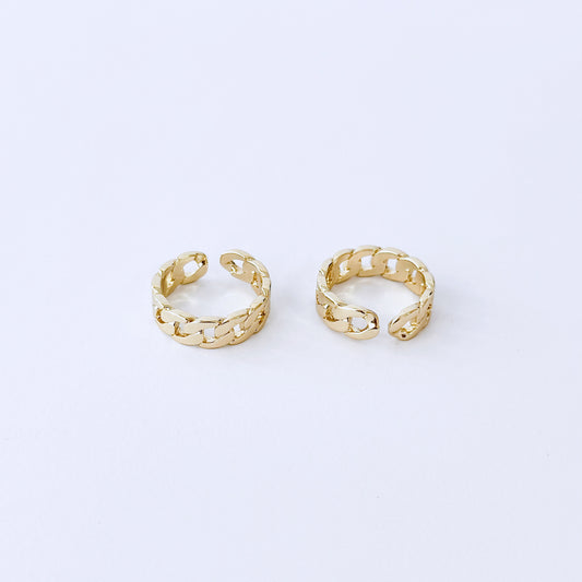 Cuban gold ring