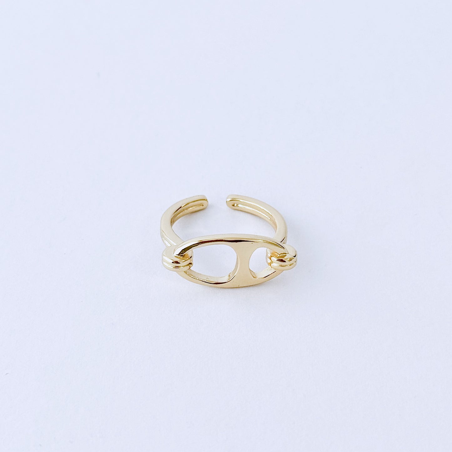 Plain gold ring