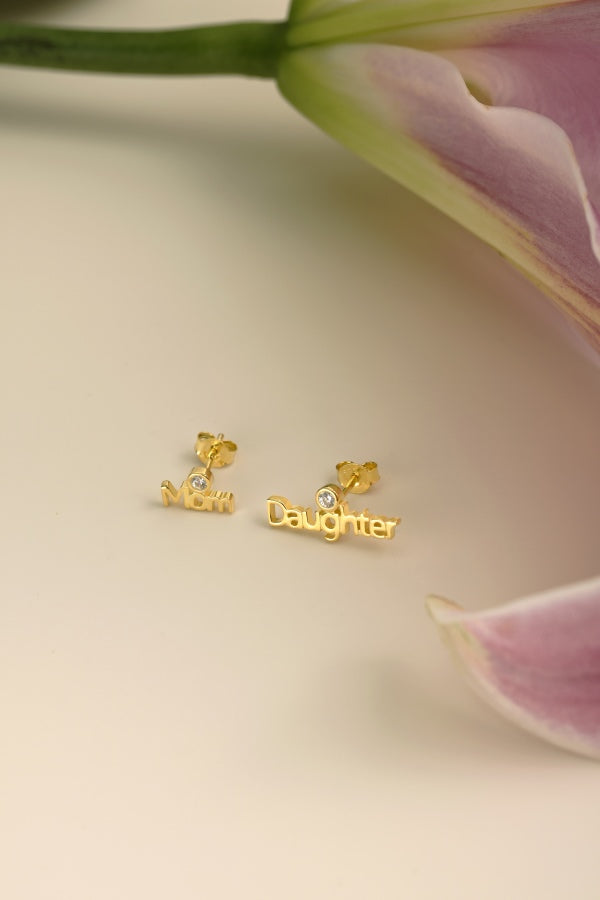 Mom & daughter earring