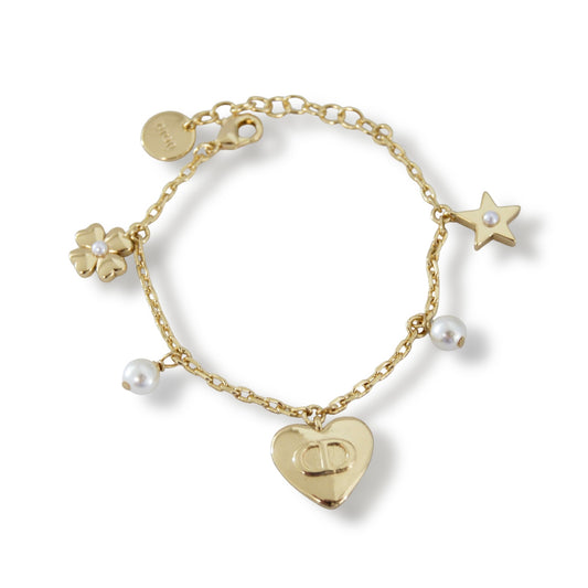 CD Charms Bracelet