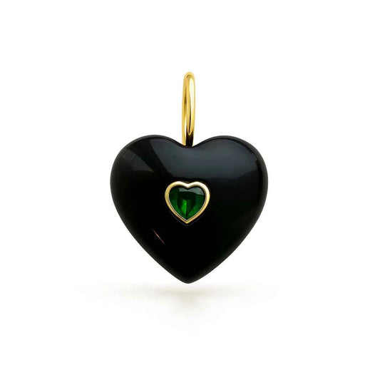 Heart Gem Charm