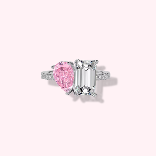 Pink Zirconia Ring