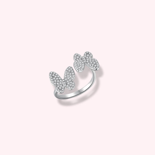 Butterfly Adjustable Ring