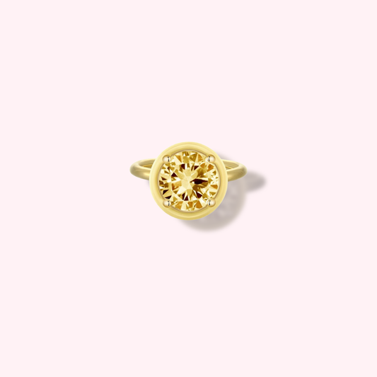 Macaron Yellow Ring