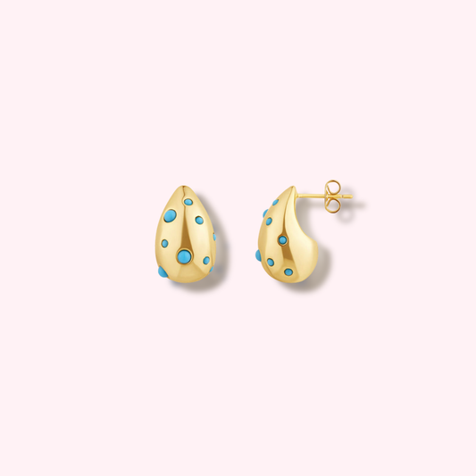 Turquoise Drop Earring