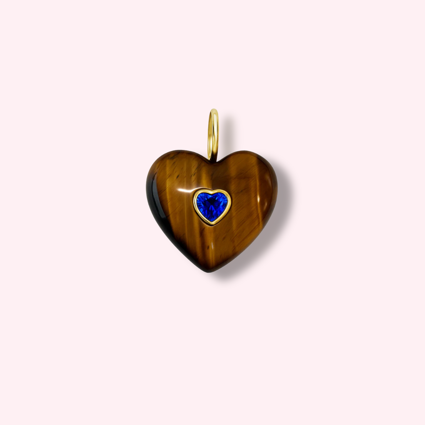 Heart Gem Charm