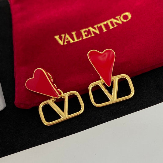 HEART GOLD EARRING