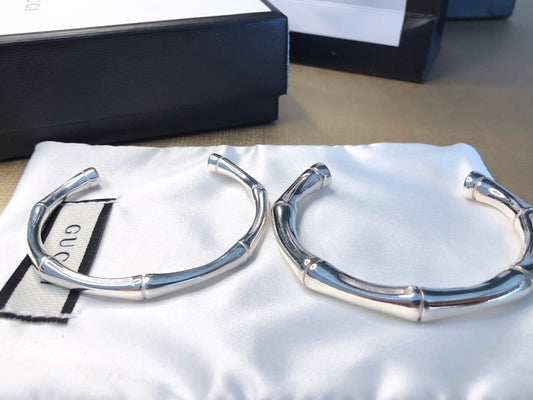 GG BAMBOO SILVER BRACELET