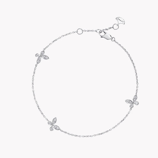 Butterfly Silver Bracelet